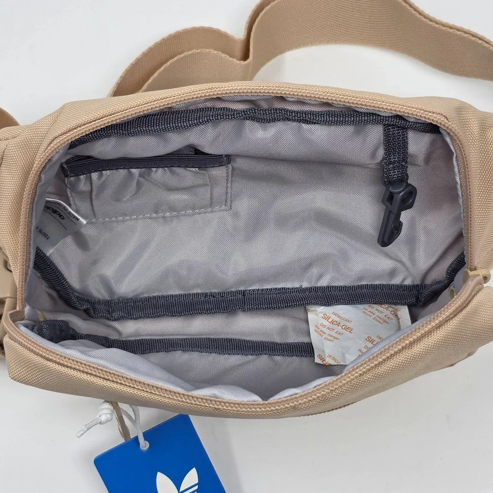 Adidas Originals For All waist Fanny Pack Magic Beige‎ Unisex Adjustable IU9294 - Picture 4 of 5
